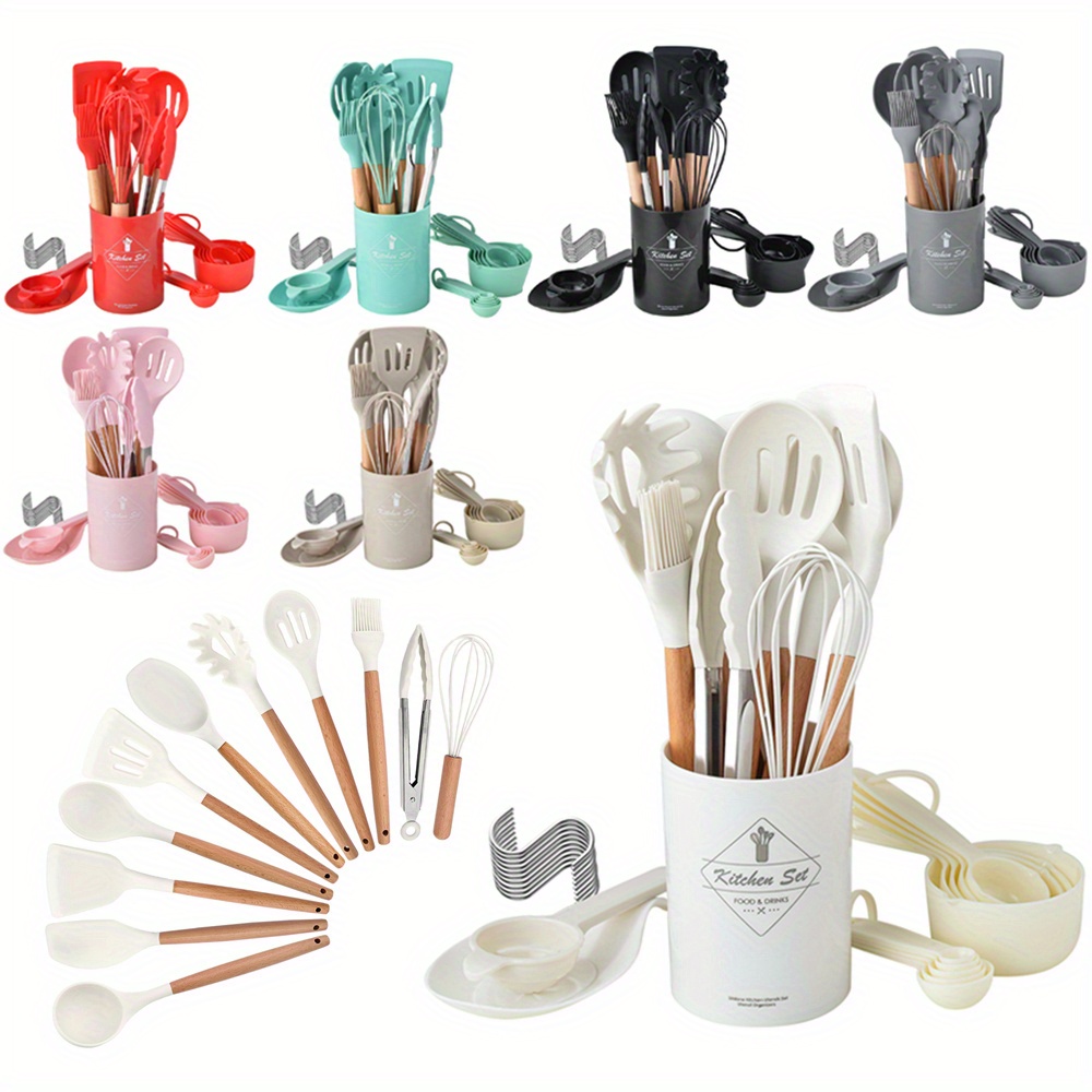 32 Pezzi/set Set Di Utensili In Silicone Set Di Utensili Da - Temu Italy