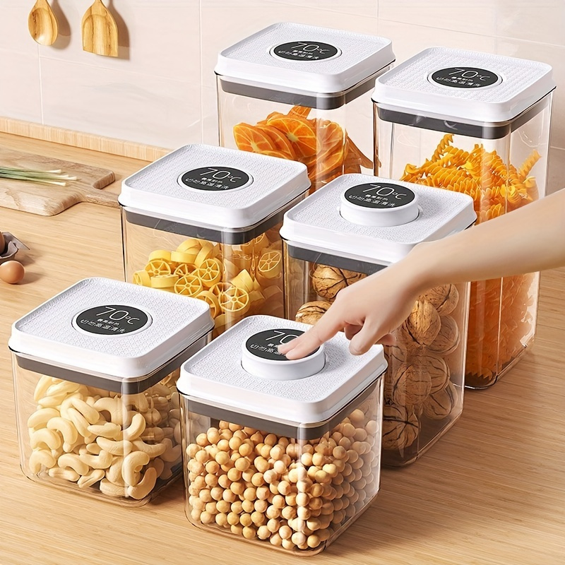 1pc Household Kitchen Restaurant Air-tight Food Storage Container