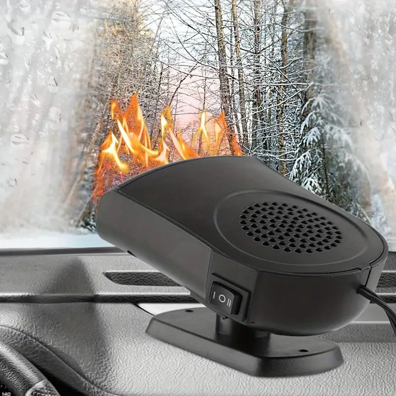 12v/24v Portable Car Heater Defroster Fan, 2in1 Heating & Cooling