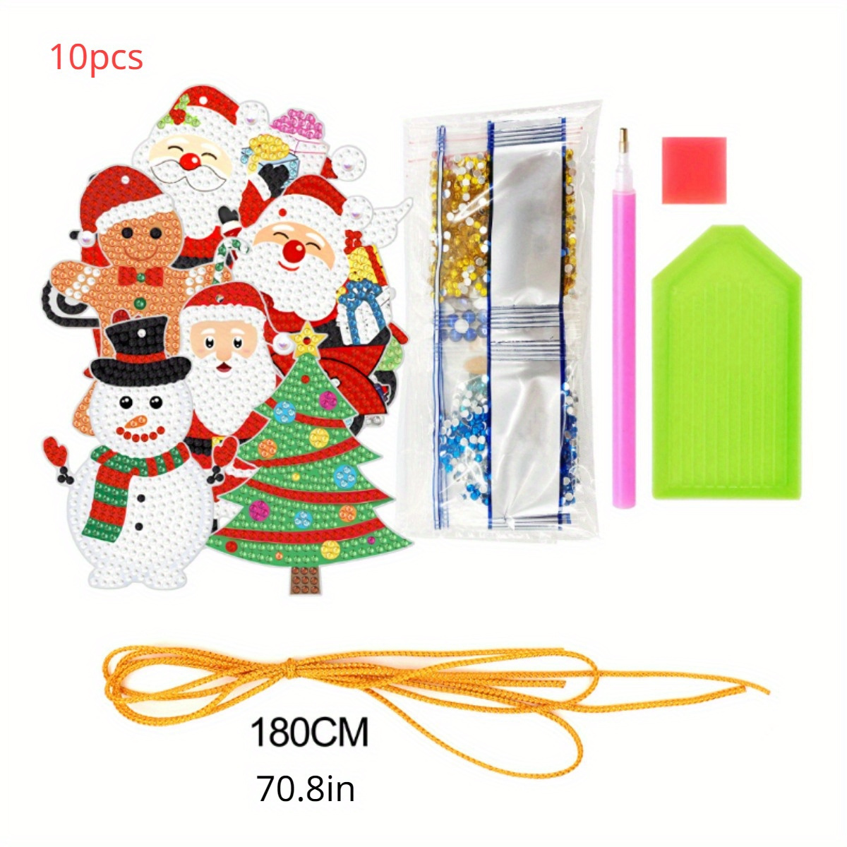 18pcs DIY Foam Christmas Tree Making Crafts Tree Including Foam Christmas  Tree Assortment Christmas Foam Stickers Accessories For Fun Home Activities