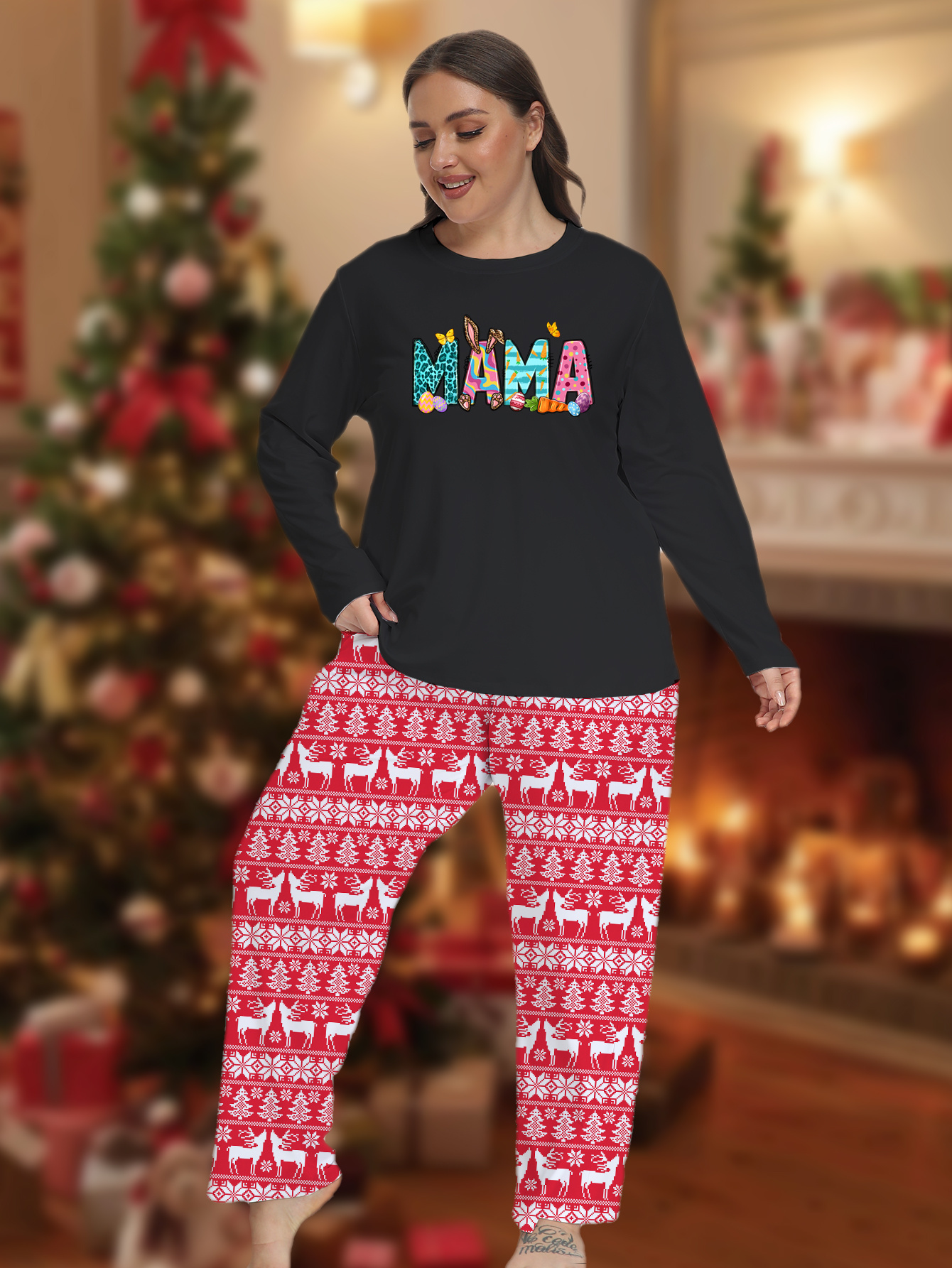 Women's Christmas Pajamas Set