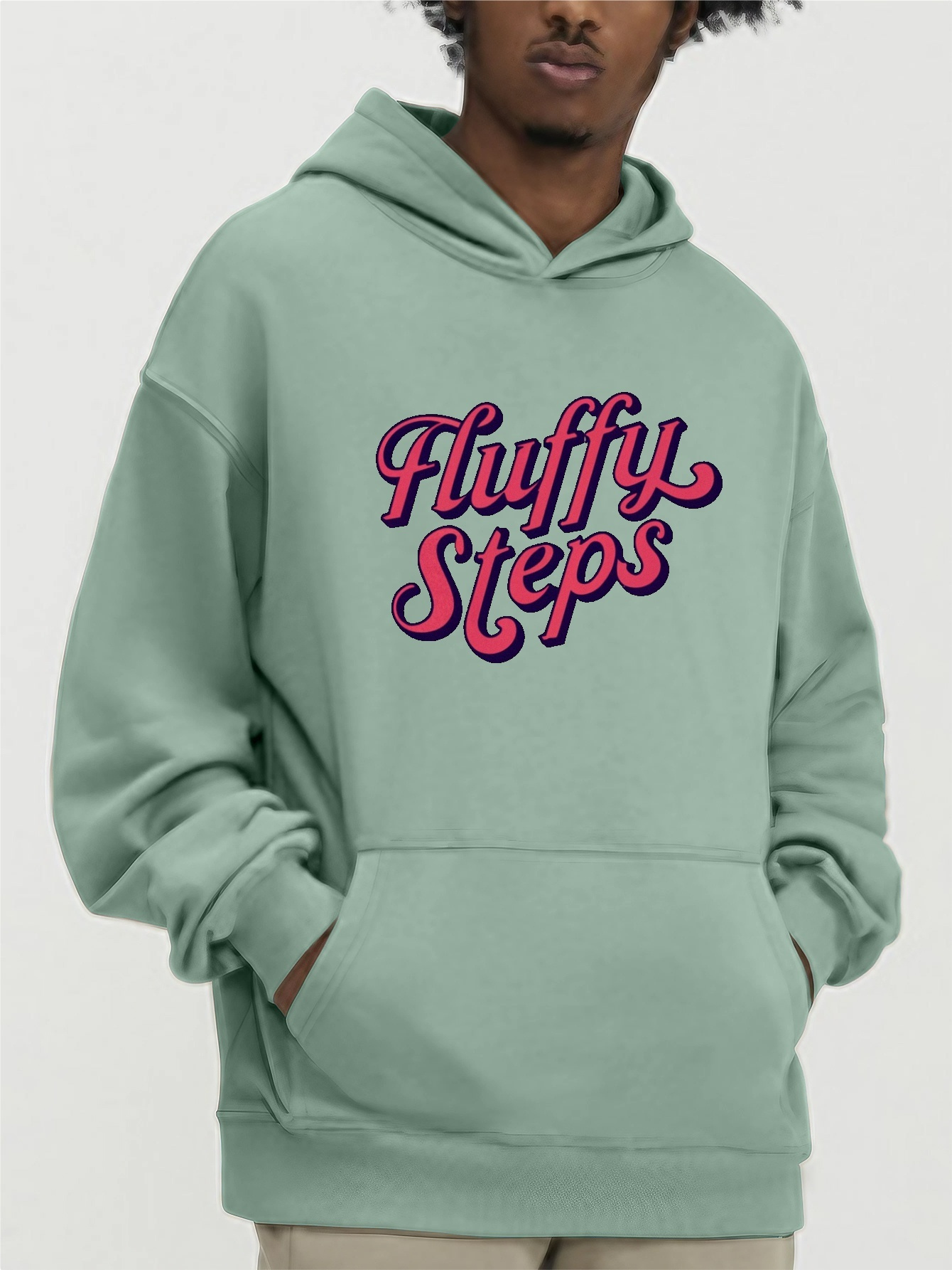 Fluffy sweatshirt online mens