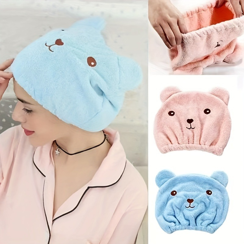 Gorro Ducha Toalla Microfibra Suave Duradero: Gorro Pelo Secado Rápido  Mujer, Alta Calidad Asequible