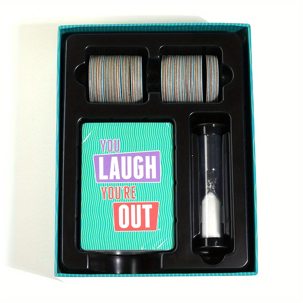 you Laugh You're Out Gioco Tavolo Carte Giochi In Famiglia - Temu Italy