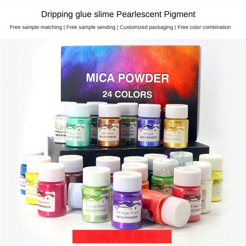 Mica Powder Pigments Epoxy Resin  Epoxy Resin Molds Accessories