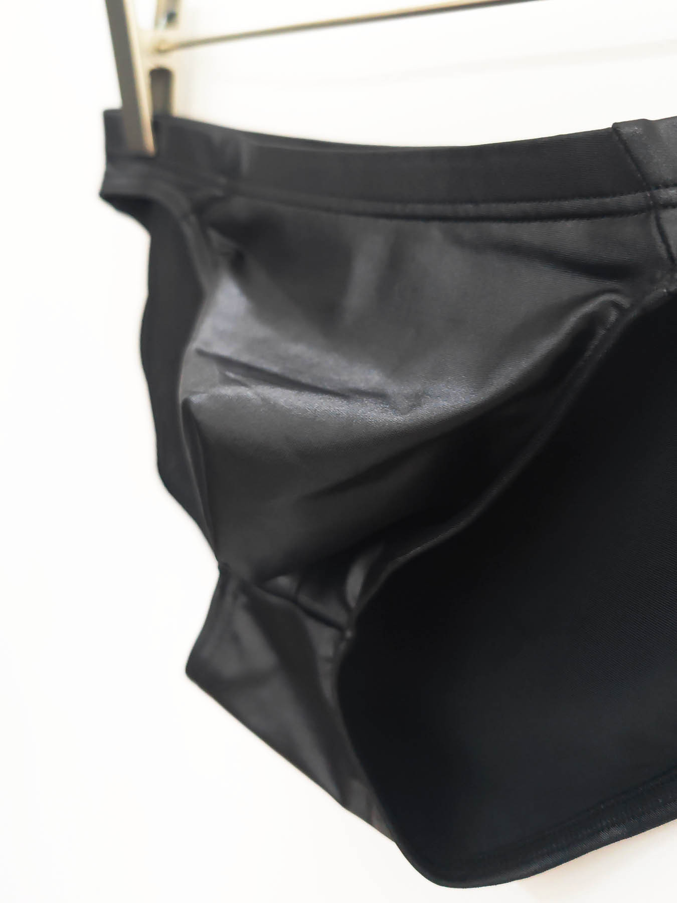 Men's Underwear Sexy Faux Leather U shaped Bag Slim Low - Temu