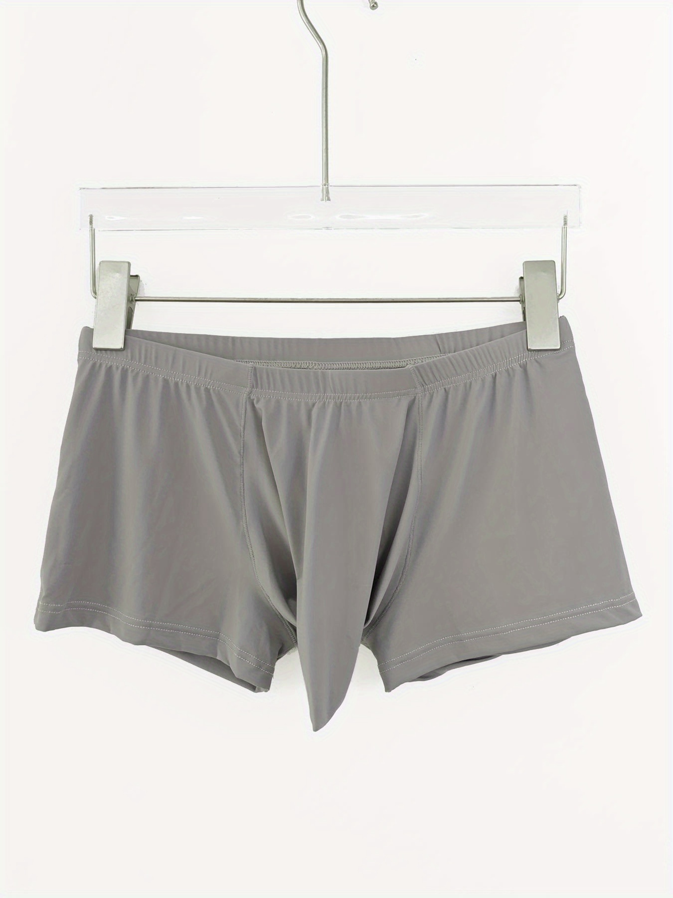 Men's Elephant Trunk Underwear Boxer Pants Fashion U-shaped Ice Silk  Traceless Soft Comfy Lightweight Underpants, A1 - Beige, Medium :  : Clothing, Shoes & Accessories