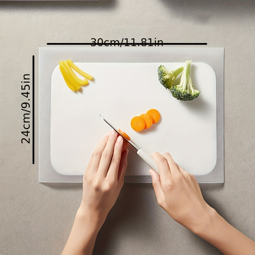 Disposable Plastic Cutting Board, Easy To Use, Flexible Cutting Board  Sheets With Built In Sliding Cutter, For Cooking Prep, Commercial,  Traveling, Tailgating, Camping, Bbqs Or Kitchen - Temu