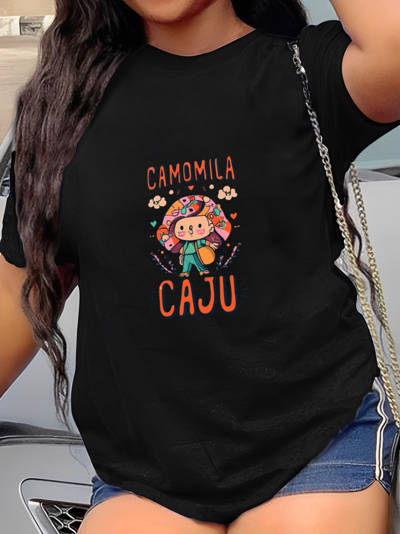 Kawaii Cartoon Graphic Tee in 2023  Clothes for women, Graphic tees,  Womens tees