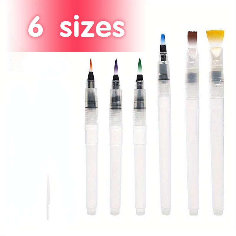 Water storage Watercolor Brushes In Total Length High - Temu