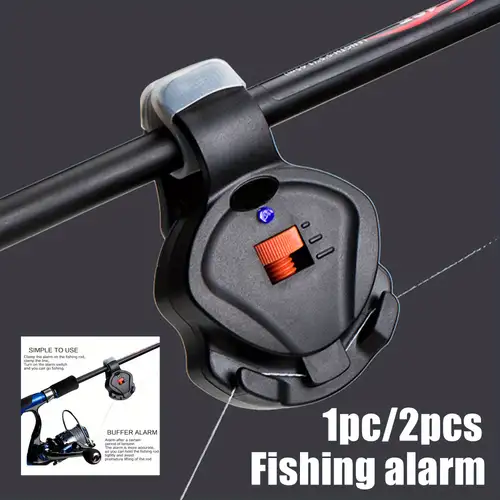 Led Fish Bite Alarm Indicator Night Fishing Rod Tip Clip - Temu