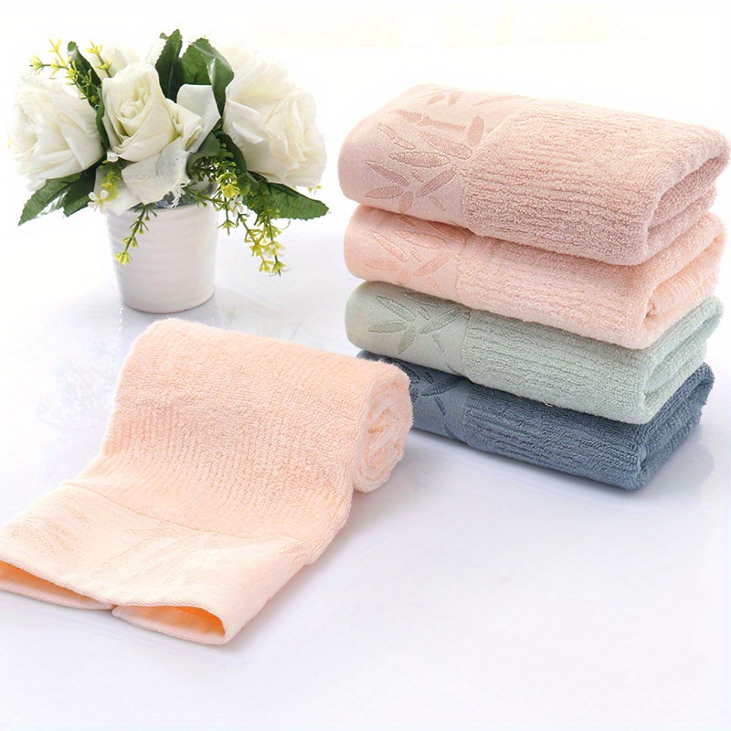 Soft Absorbent Bamboo Bath Towels Perfect For Hiking Camping - Temu