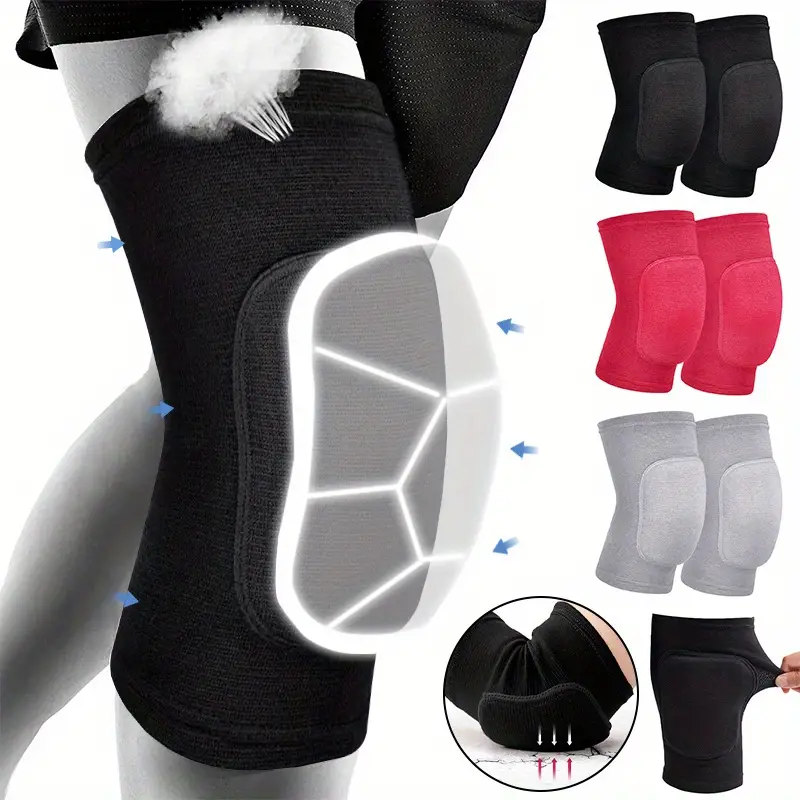 Sports Compression Knee Pads Elastic Knee Protector - Temu