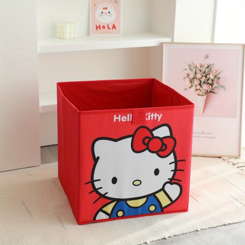 Sanrio Hello Kitty, Kuromi & My Melody Storage Box-Set of 3 Red