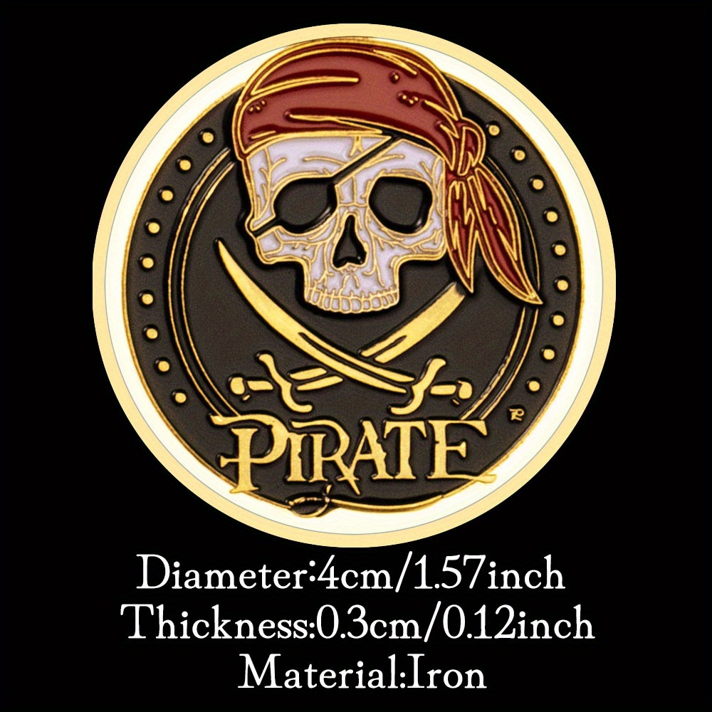 Pirate Coins Pirate Treasure Golden Coins Pirate Gems - Temu Canada