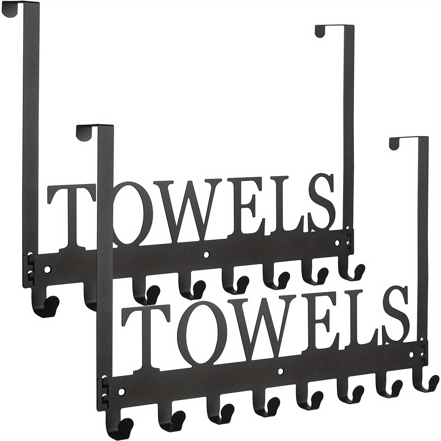 Pool Towel Hooks For Bathroom, Wall Mount Towel Rack, Towel Holder