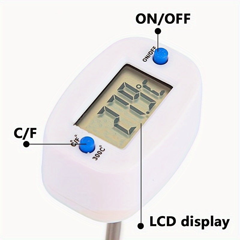 300C Probe Food Thermometer Kitchen Thermometer For Meat Water