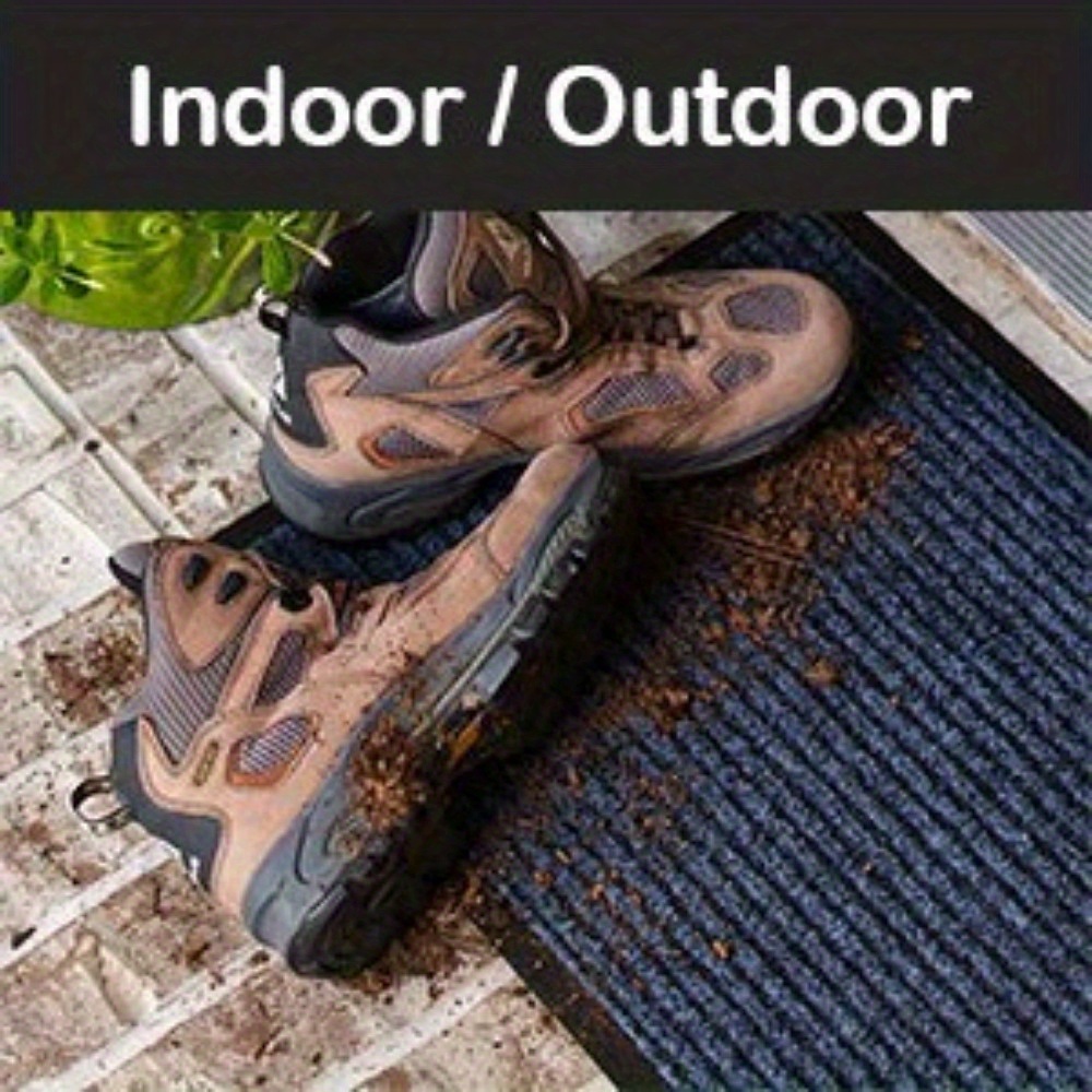 Front Door Mat Welcome Mats 2-pack - Indoor Outdoor Rug Entryway Mats For  Shoe Scraper, Ideal For Inside Outside Home High Traffic Area, Brown