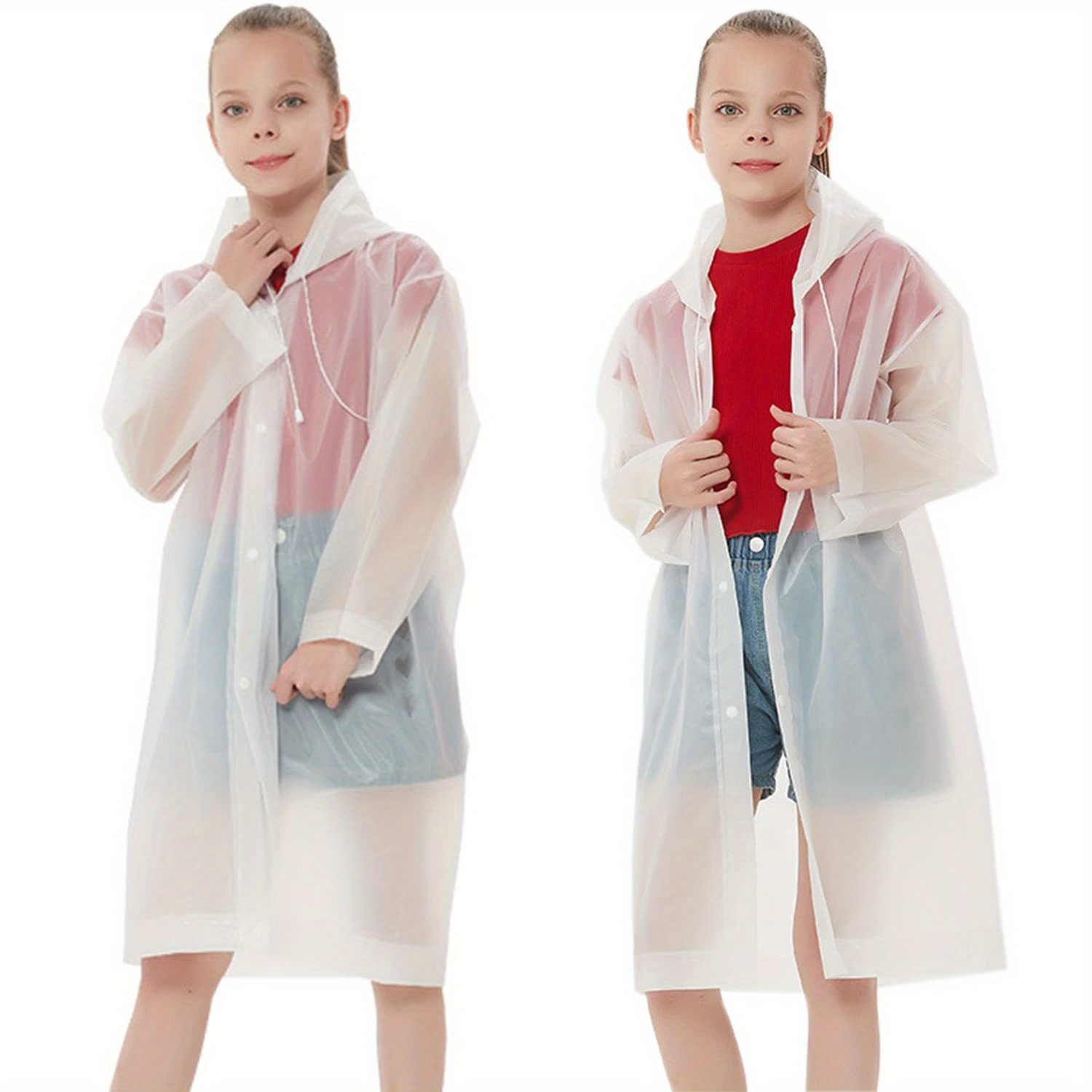 Impermeable Para Niños Niñas - Temu