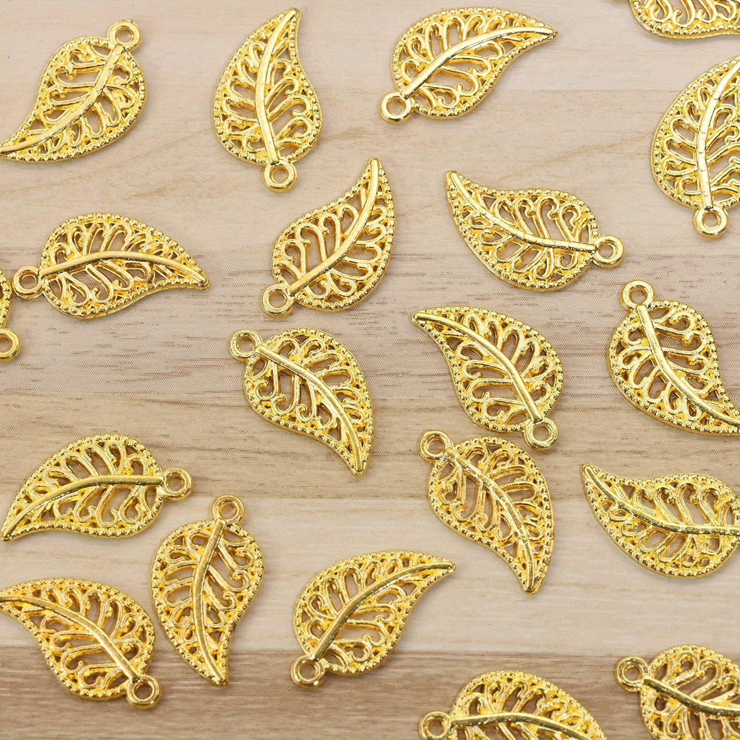 50pcs Bulk Jewelry Making Charms - Gold Plated Enamel Pendants for DIY  Necklace, Bracelet & Earring Crafts