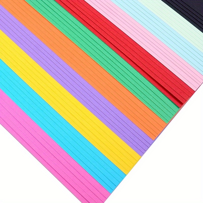  CreGear 40 Sheets Colored Cardstock, 10 Assorted Colors 8.5 x  11 Cardstock Paper, Cardstock 180gsm/65 lb Card Stock Colored Paper, Card  Stock Paper for Card Making, Crafting, Scrapbooking, Decors : Arts, Crafts  & Sewing