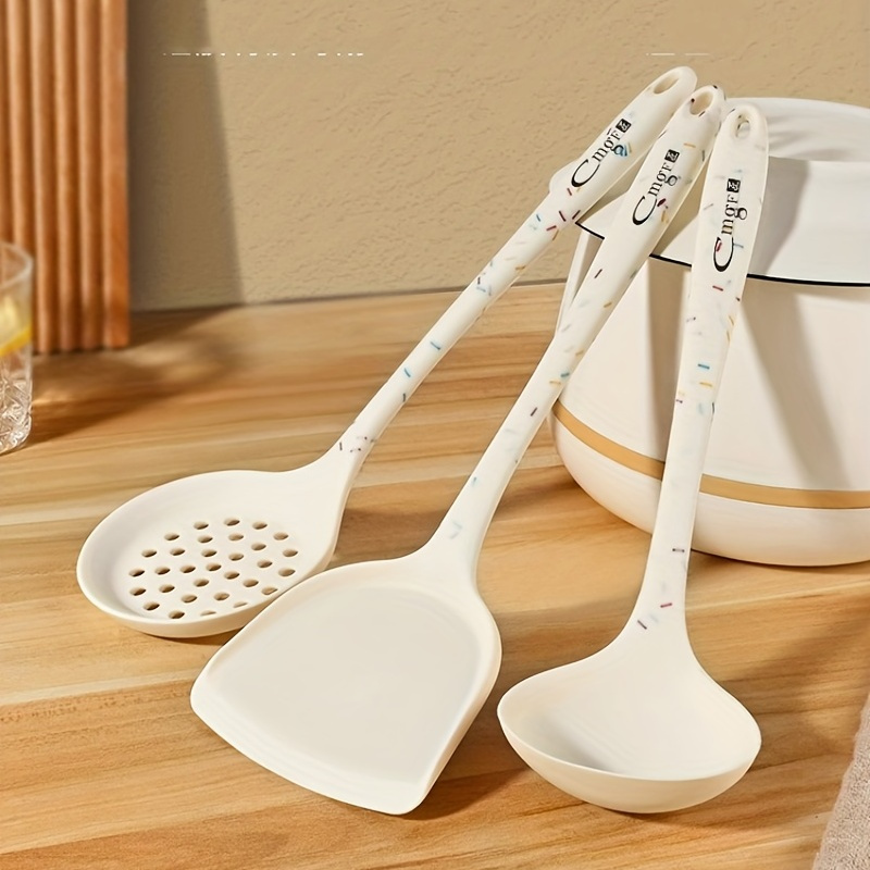 Silicone Utensil Set Kitchen Utensils Small Colanders Large - Temu