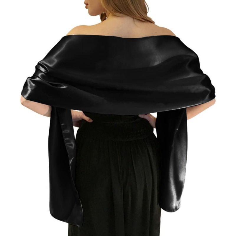 Black hotsell formal shawl