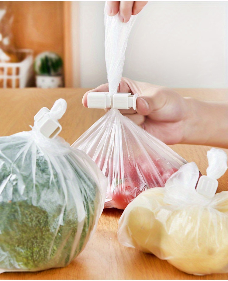 Reusable Plastic Food Sealing Clips Keep Your Kitchen Food - Temu