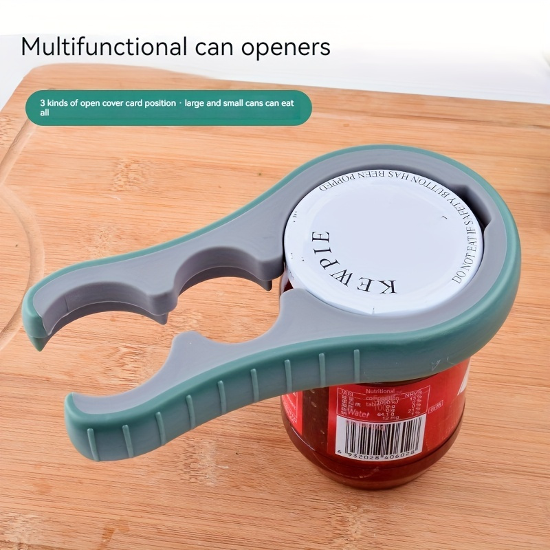 Stainless Steel Multifunctional Can And Jar Opener For Outdoor Camping And  Beer Bottle Opener - Temu