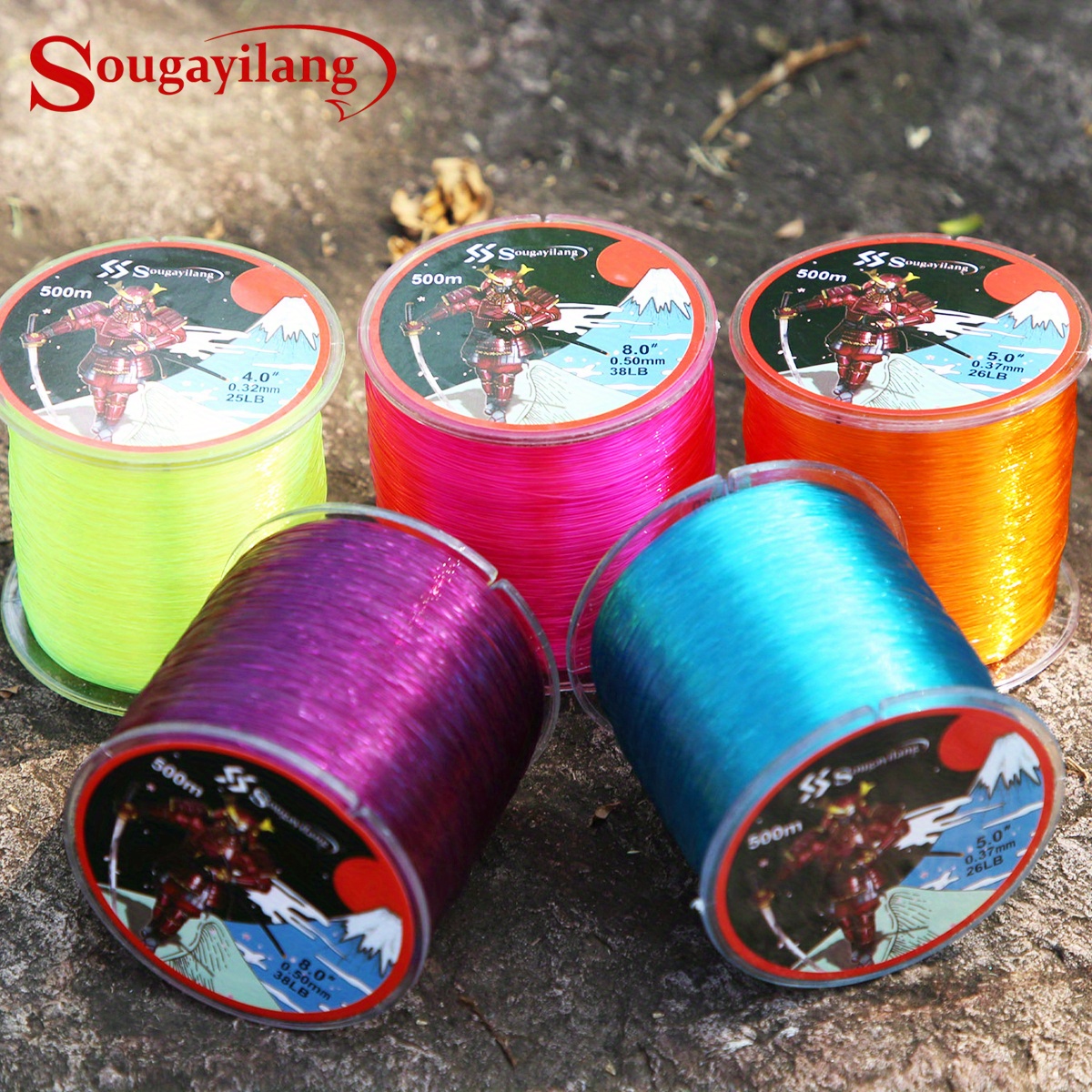 1pc 500m/546yds Durable Nylon Line, High Strength Fishing Line, Fishing  Accessory