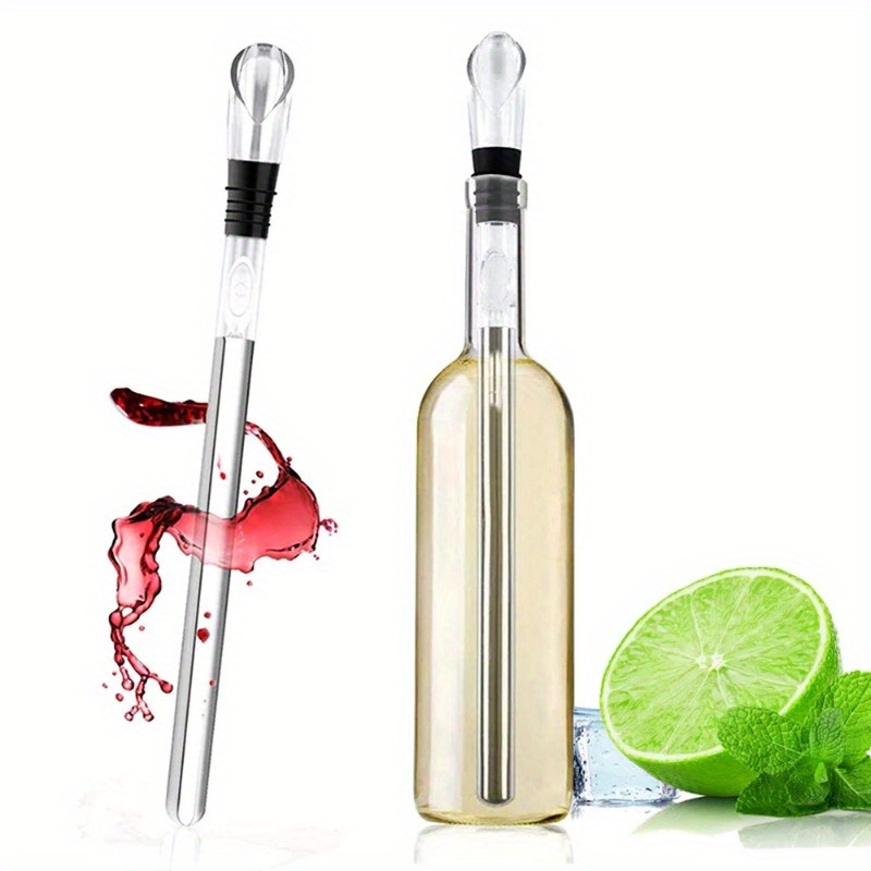 Stainless Logo Customized Beer Chiller Stick 2pcs - Customize from 10!