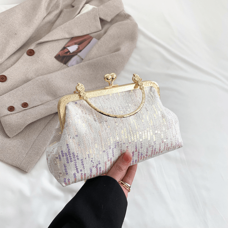 Girls Vintage Chain Shoulder Bag, Casual Shopping Crossbody Bag, Fashion  Handbag - Temu