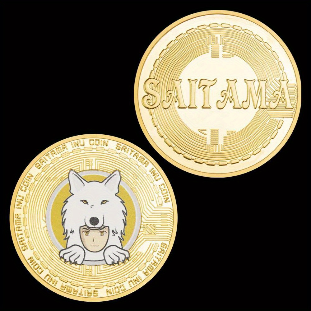 1pc inu plated - Temu New Zealand