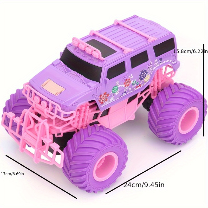 Pink lovely Rc Remote Control Model Car 1/12 Electric Off-road Vehicle 4wd  Remote control car toy gift for girls