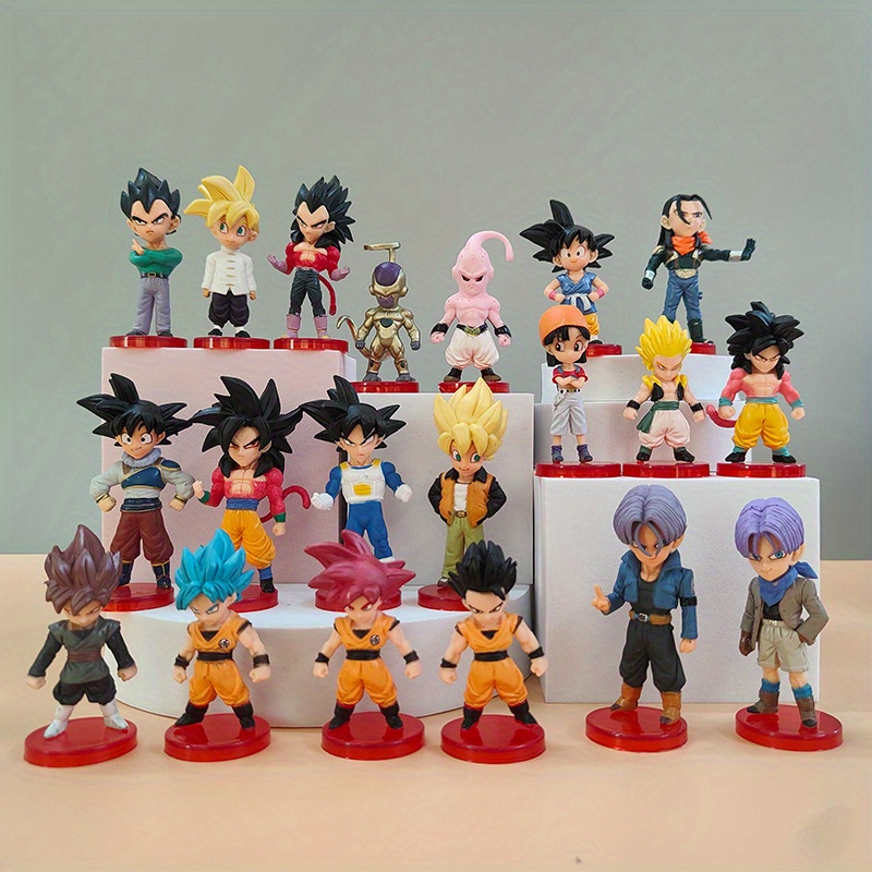 Anime Character Anime Action Figures Hand made Model Toys Temu