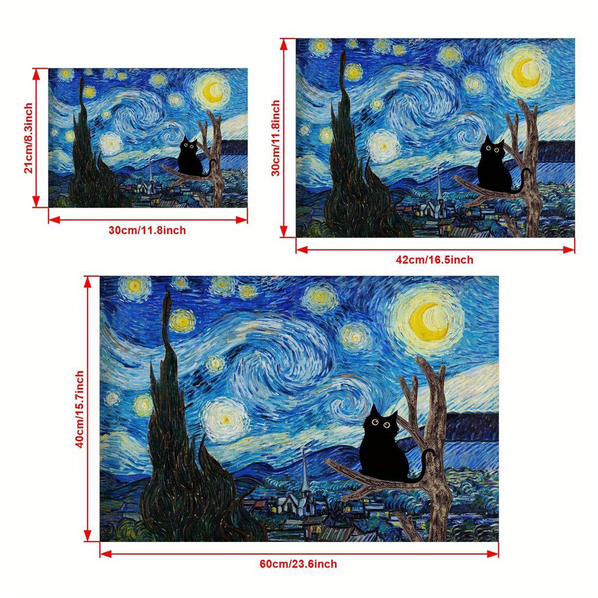 Poster di Van Gogh-La notte stellata