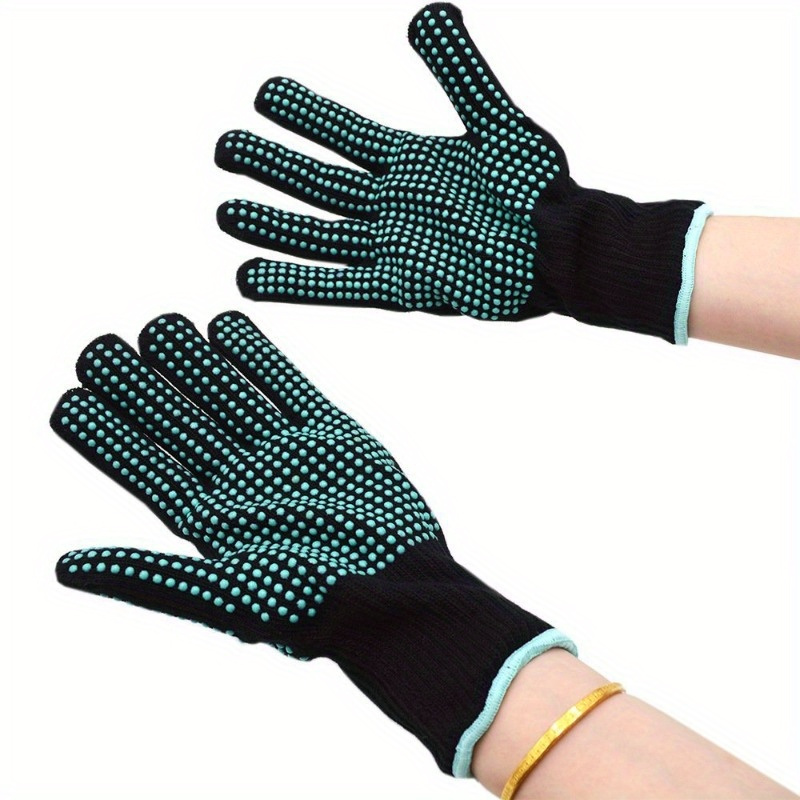 Hairdressing Anti scalding Gloves Heart Resistant Gloves - Temu
