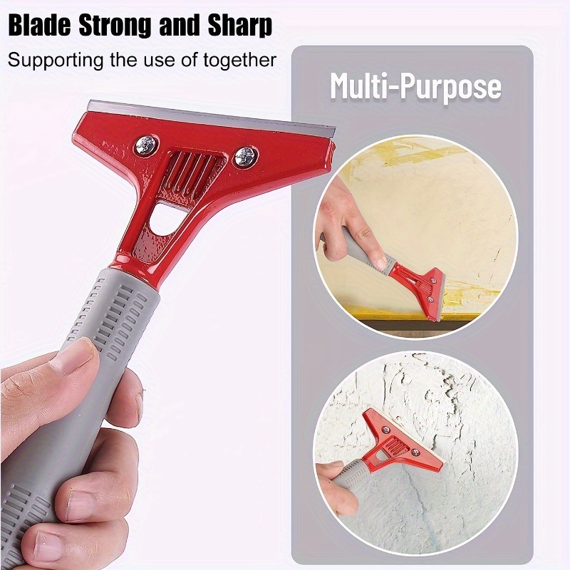 Blade Scraper 2-End Glue Removal Scraping Knife Stickers Labels Decals Tool