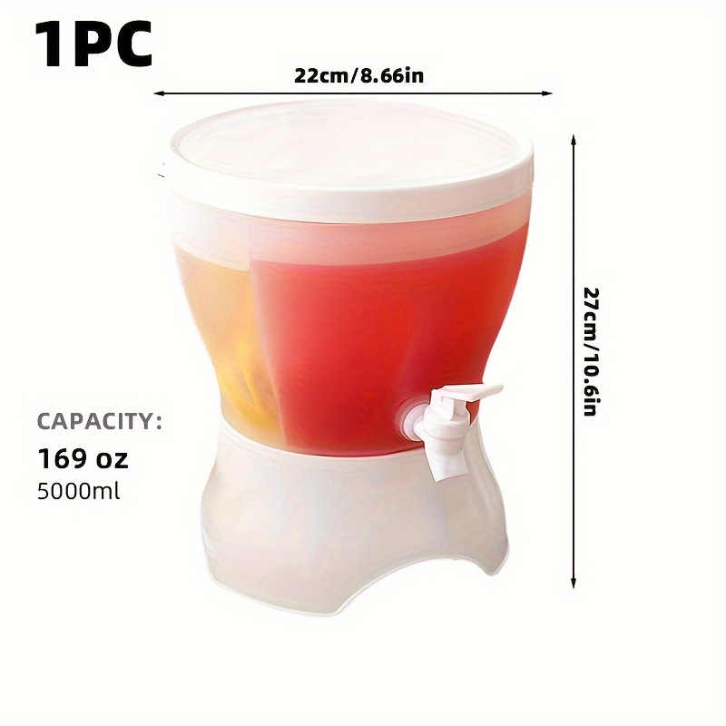 Beverage Dispenser 1.3 Gallon Heavy Duty Drink Dispenser - Temu