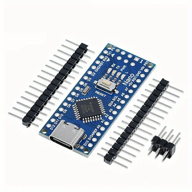 Nano V3 Atmega328pb/ch Module Micro Usb Pin Headers - Temu