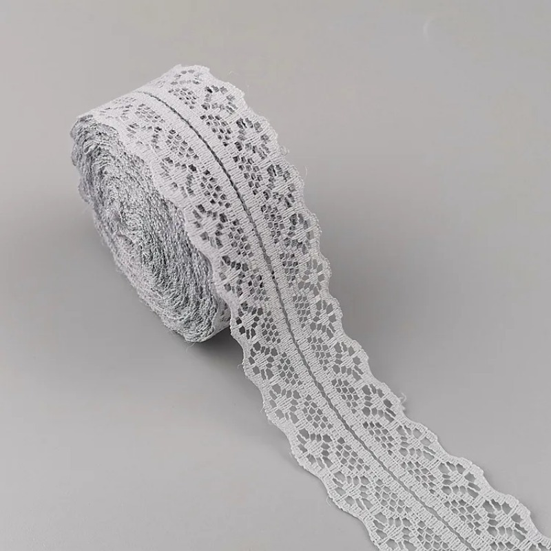 White 30mm Cotton Lace Trim by the Metre