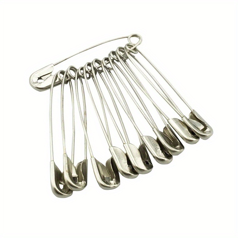 Safety Pins Assorted Nickel Plated Steel Safety Pins Duty 5 - Temu