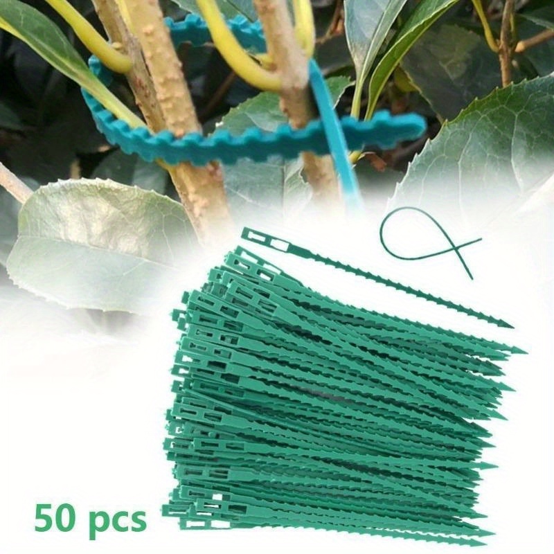 20m-100M Garden tree Plant Flexible Support Plastic Twist Tie Wire Cables  tools