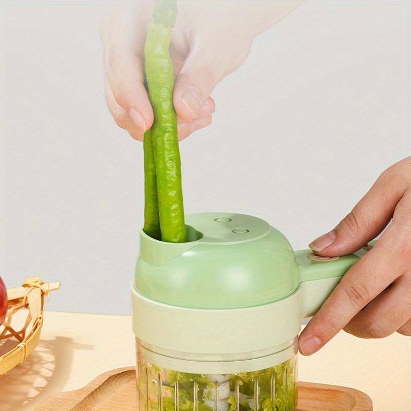 Generic Electric Garlic Masher USB Charging Food Chopper Vegetable