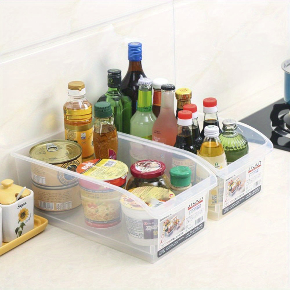 1pc Fridge Storage - Refrigerator Organizer Bins - 7L Clear