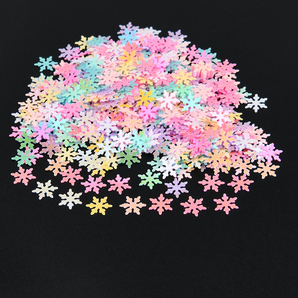 Snowflakes Sequins Garment Accessories Use For Embellishment Styling  Decorations