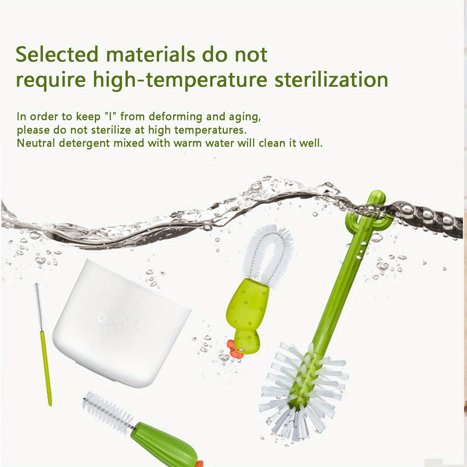 Cactus Cleaning Brush Set For Cup And Straws Cup Brush - Temu