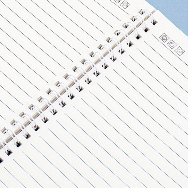 Kawaii Sanrioed A5 Spiral Coil Notebook Kuromi Cinnamoroll Notepad