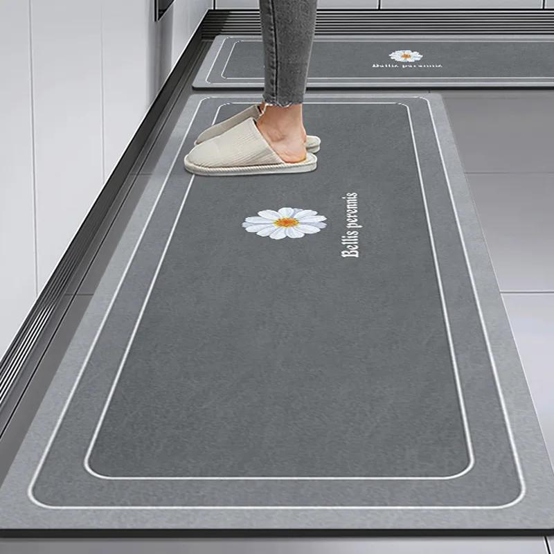 Super Absorbent Mat ,Slip-Resistant Bathing Room Rug Floor Door