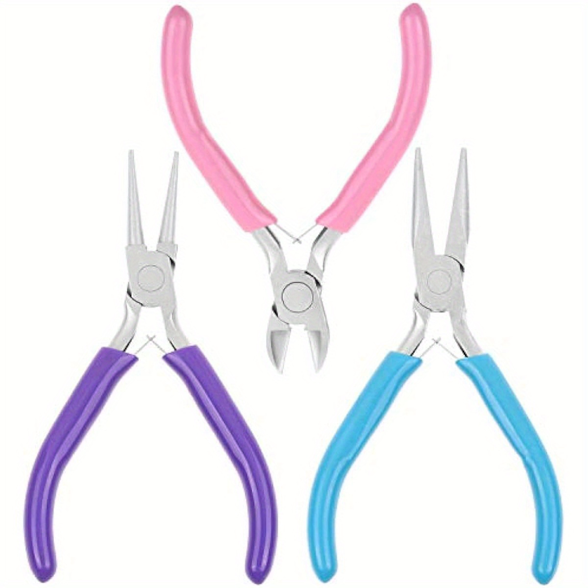 Crafting Needle Nose Pliers With 10pcs Resin Drill Bits For Diy